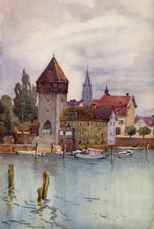 Rein: Konstanz, Konstanz, Konstanz (värilitografia). tekijältä Effie Jardine