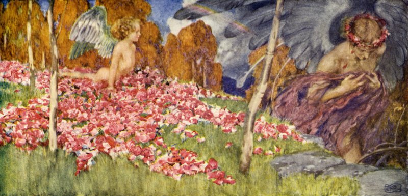 Toinen tapa rakastaa (väri litho) tekijältä Eleanor Fortescue Brickdale