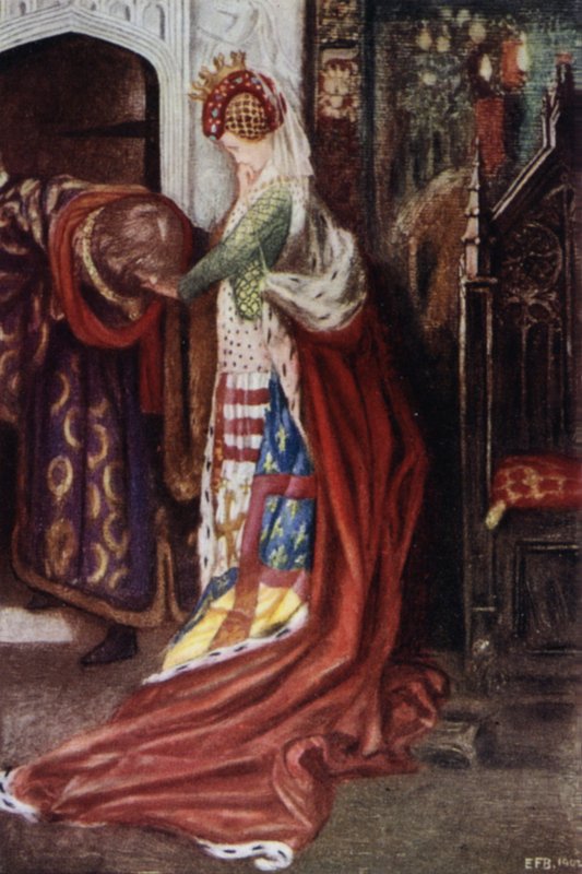 Kuningas Henrik VI osa 2 (väri litho) tekijältä Eleanor Fortescue Brickdale