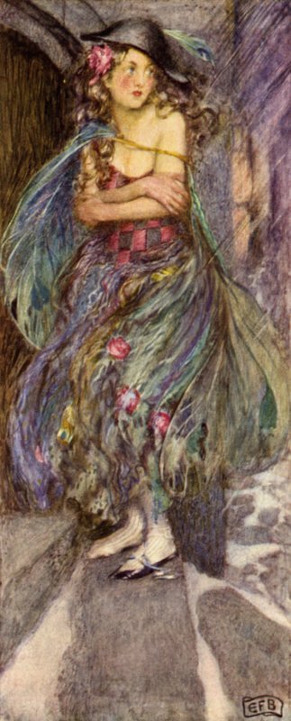 Firefly (värinen lito) tekijältä Eleanor Fortescue Brickdale