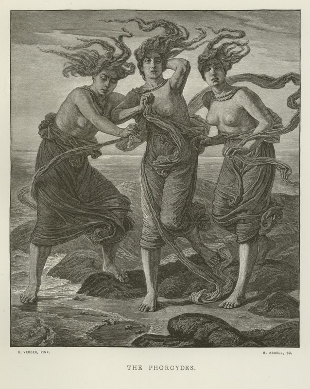 Phorcydes (kaiverrus) tekijältä Elihu Vedder