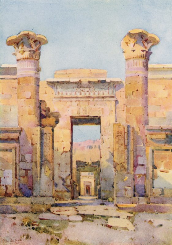 Medinet-Habu (musta lito) tekijältä Ella Du Cane