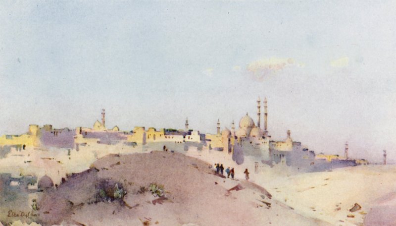 Citadel (väri litho) tekijältä Ella Du Cane
