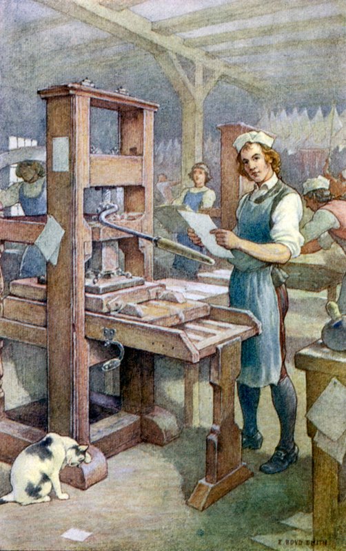 Ryhdyin töihin lehdistölle tekijältä Elmer Boyd Smith