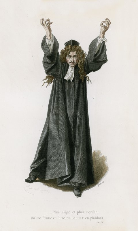 A Son Esprit, Satire X tekijältä Emile Antoine Bayard