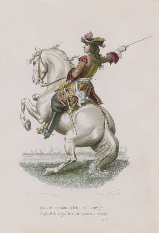 Kirje IV, Kuninkaille, 1672 tekijältä Emile Antoine Bayard