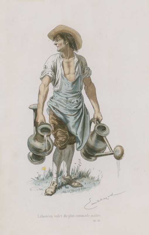 Kirje XI, Puutarhurilleni, 1695 tekijältä Emile Antoine Bayard