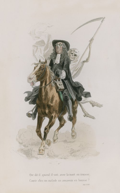 Satiiri VIII tekijältä Emile Antoine Bayard