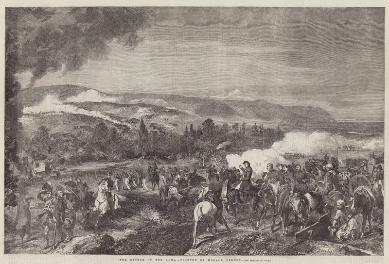Alman taistelu tekijältä Emile Jean Horace Vernet