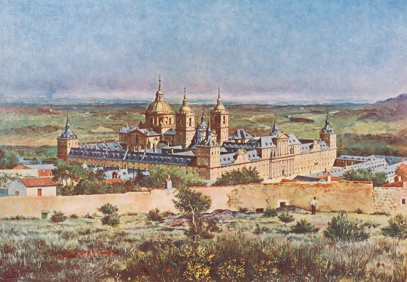 El Elscorial: Vista General (värilitra) tekijältä Emilio Poy Dalmau