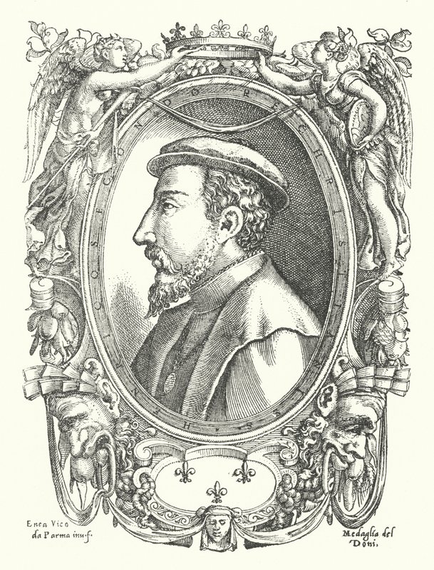 Henrik II, Ranskan kuningas tekijältä Enea Vico