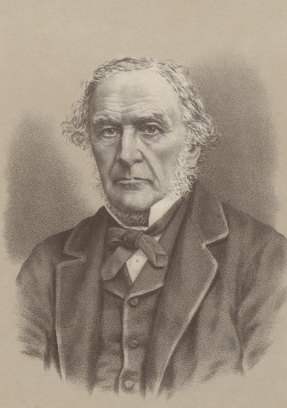 William Ewart Gladstone, Britannian pääministeri 1868-1874, 1880-1885, 1886 ja 1892-1894 tekijältä English Photographer