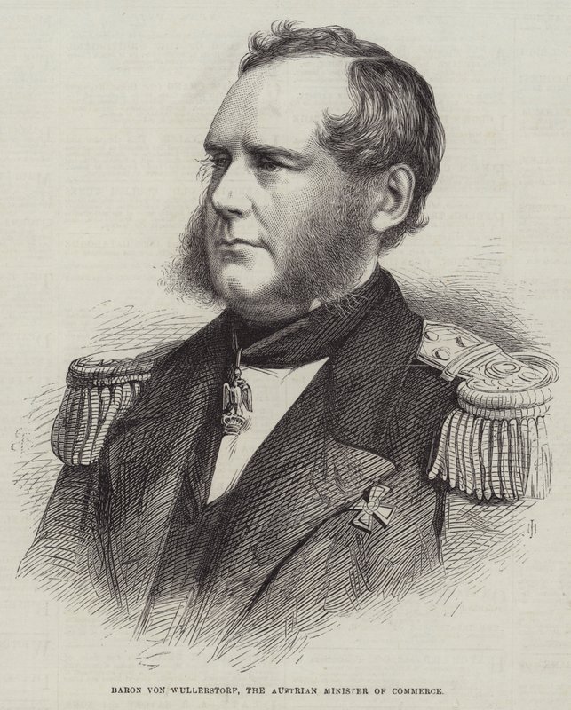 Baron von Wullerstorf, Itävallan kauppaministeri tekijältä English School