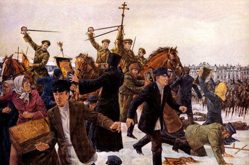 Musta sunnuntai, 922 tammikuu 1905 tekijältä English School