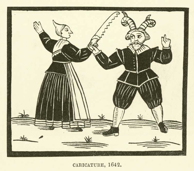 Karikatyyri, 1642 tekijältä English School