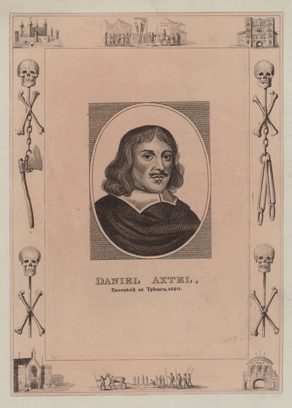Daniel Axtel, teloitettu Tyburnissa, 1660 tekijältä English School