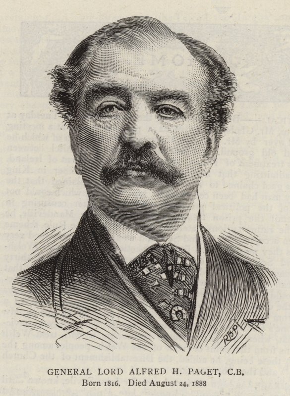 kenraali lordi Alfred H Paget; CB tekijältä English School