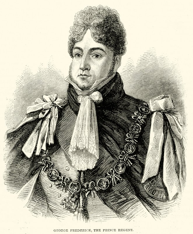 George Frederick, Prinssi Regent tekijältä English School