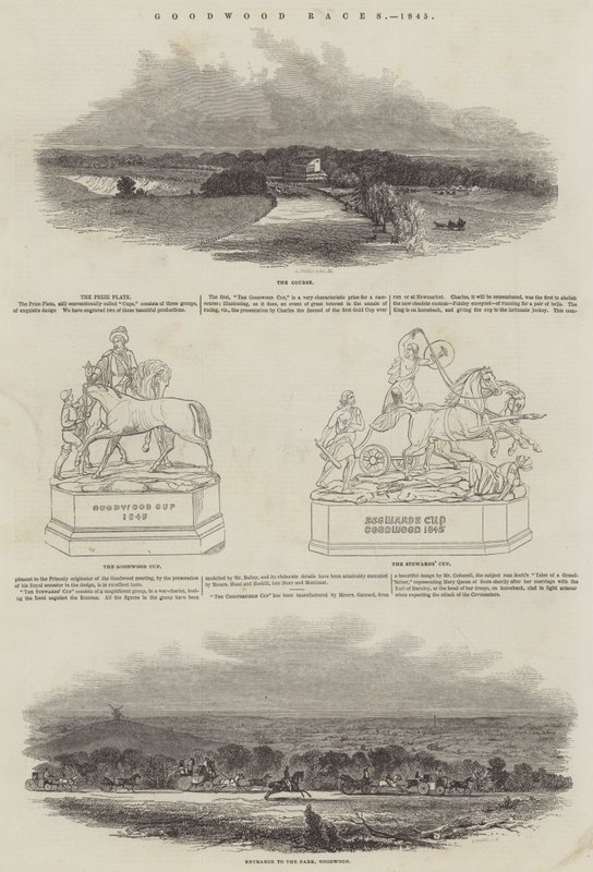 Goodwood Races, 1845 tekijältä English School