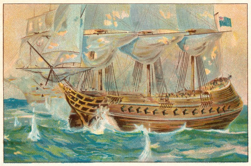 HMS Shannon ja hänen kaksintaistelunsa Chesapeaken kanssa tekijältä English School