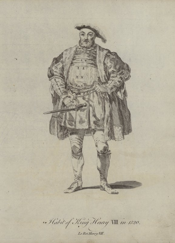 Kuningas Henrik VIII:n tapa vuonna 1520 tekijältä English School