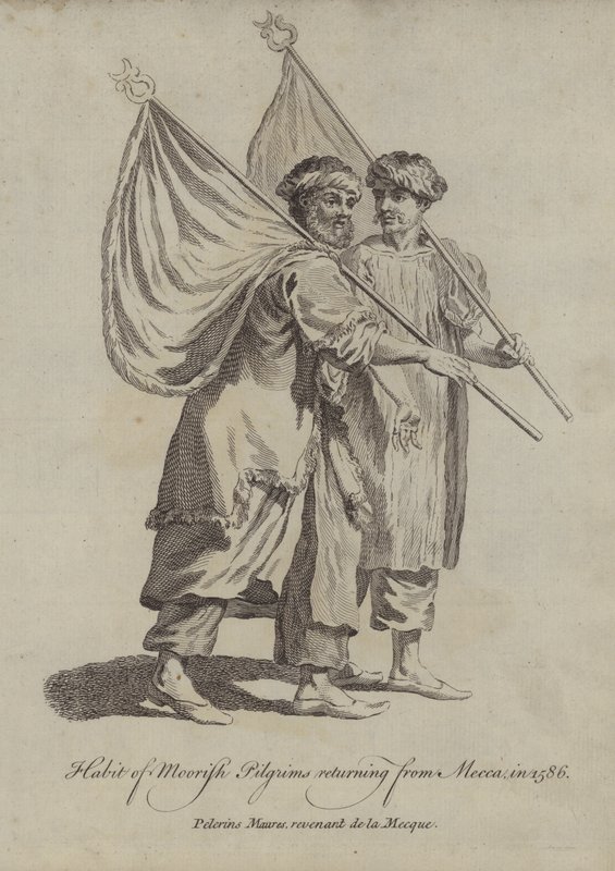 Maurien pyhiinvaeltajien tapa palata Mekasta vuonna 1586 tekijältä English School