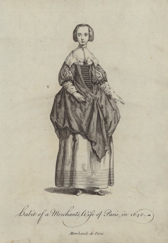 Pariisin kauppiaamon tapa vuonna 1640 tekijältä English School