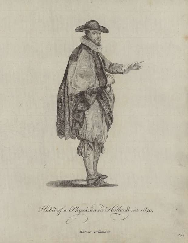 Lääkärin tapa Hollannissa vuonna 1640 tekijältä English School