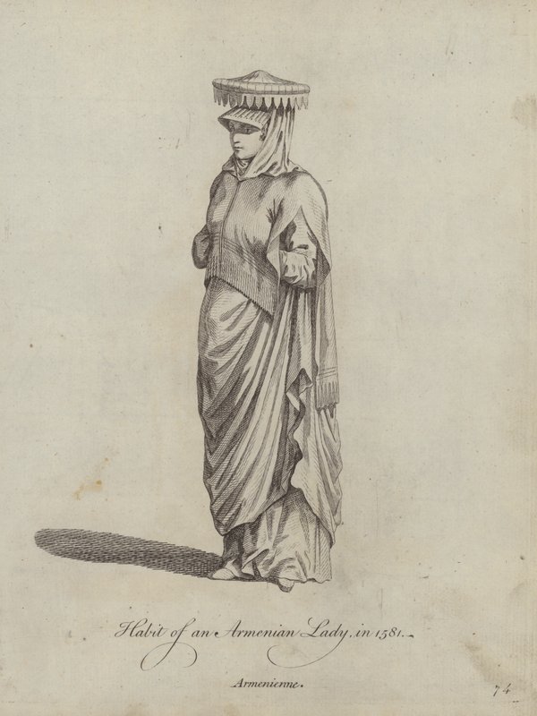 Armenian naisen tapa vuonna 1581 tekijältä English School