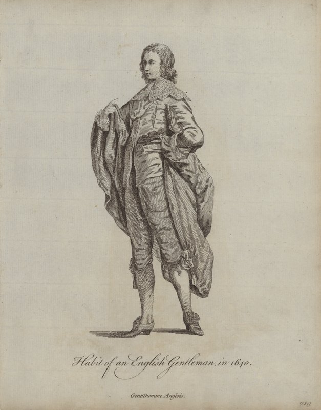 Englantilaisen herrasmiehen tapa vuonna 1640 tekijältä English School