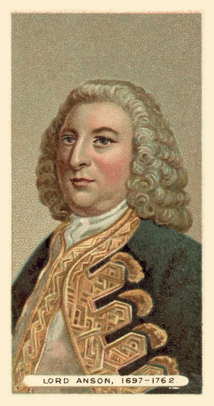 Lordi Anson, 1697-1762 tekijältä English School
