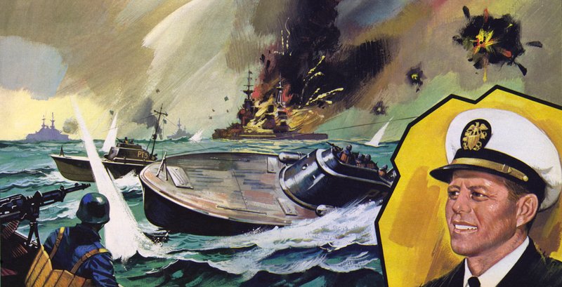 Luck oli luutnantti John Kennedysin puolella vuonna 1943 tekijältä English School