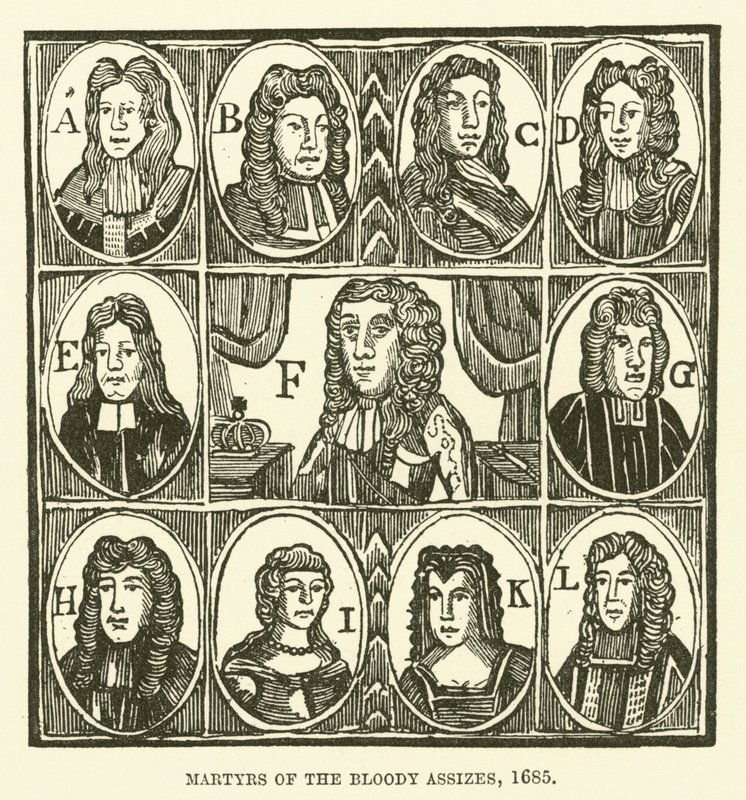 Veristen Assizesin marttyyrit, 1685 tekijältä English School