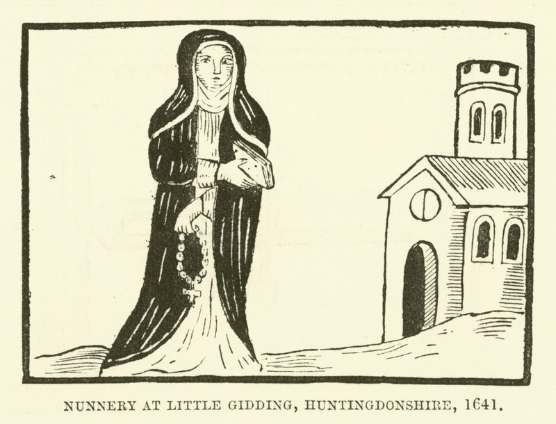 Nunnaluostari, Huntingdonshire, 1641 tekijältä English School