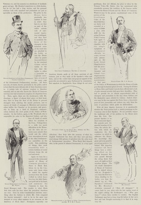 Parlamentin virkamiehet, 1894 tekijältä English School