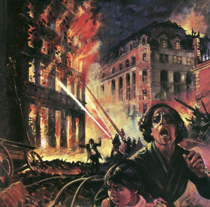 San Franciscon maanjäristys, 1906 tekijältä English School