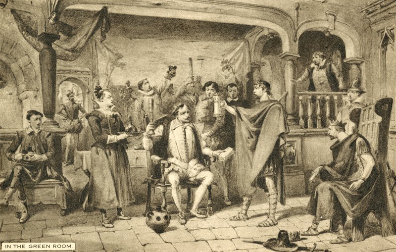 Shakespeare, Vihreässä huoneessa tekijältä English School
