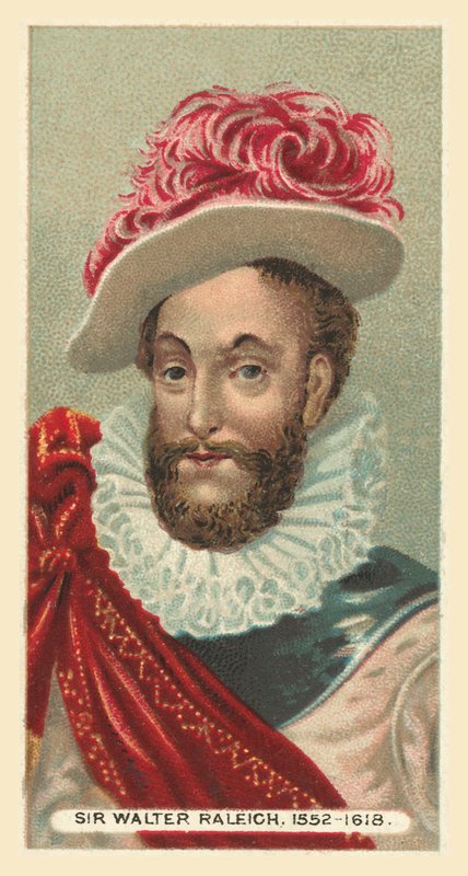 Sir Walter Raleigh, 1552-1618 tekijältä English School