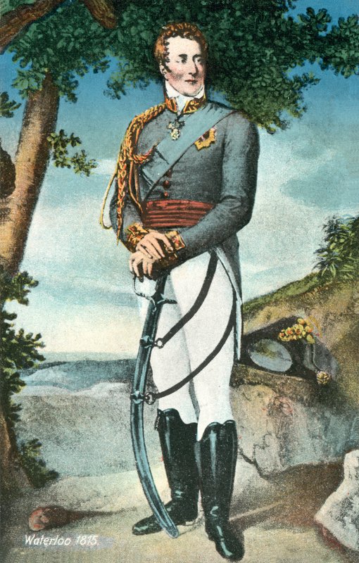 Wellingtonin herttua, Waterloon taistelu, 1815 tekijältä English School