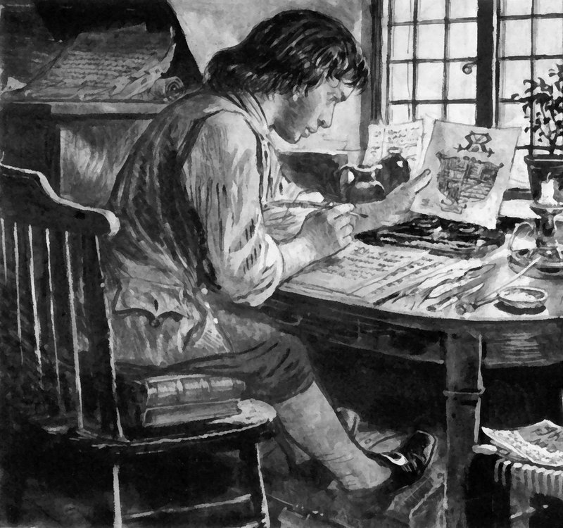 Thomas Chatterton, väärentäjä tekijältä English School