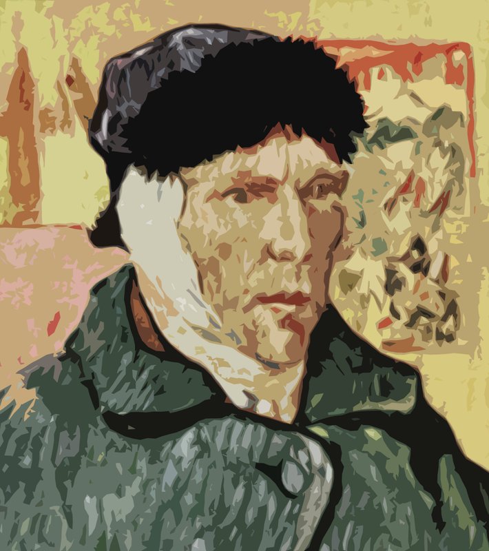 Vincent Van Gogh, sidottu korva tekijältä English School