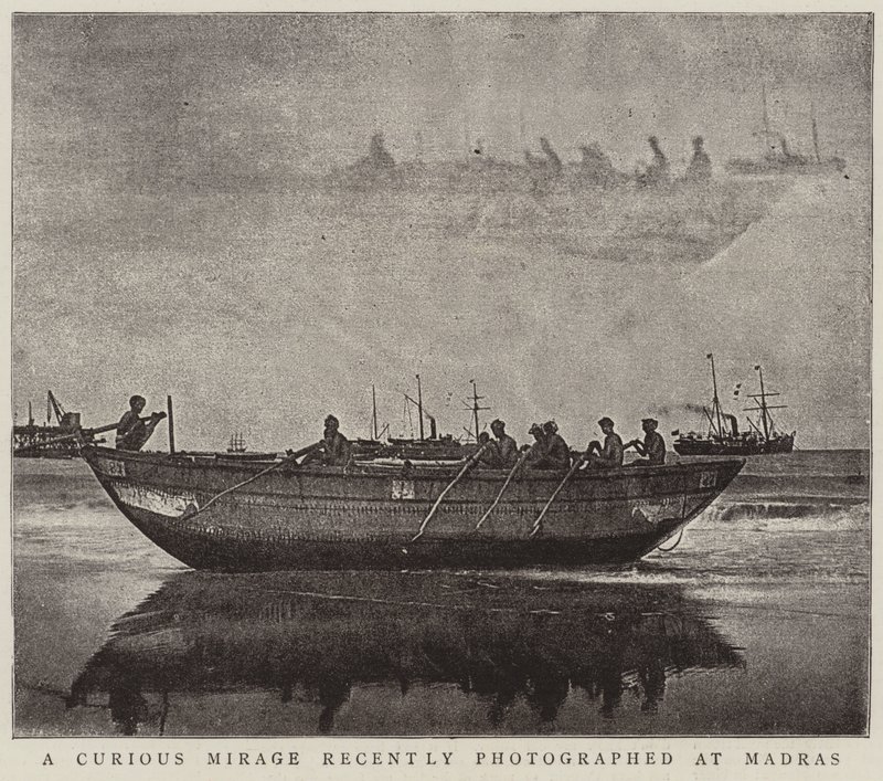 Utelias Mirage, joka kuvattiin äskettäin Madrasissa tekijältä English Photographer