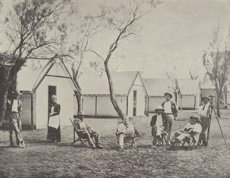 Kaivosleiri Hannansissa, Länsi-Australiassa tekijältä English Photographer
