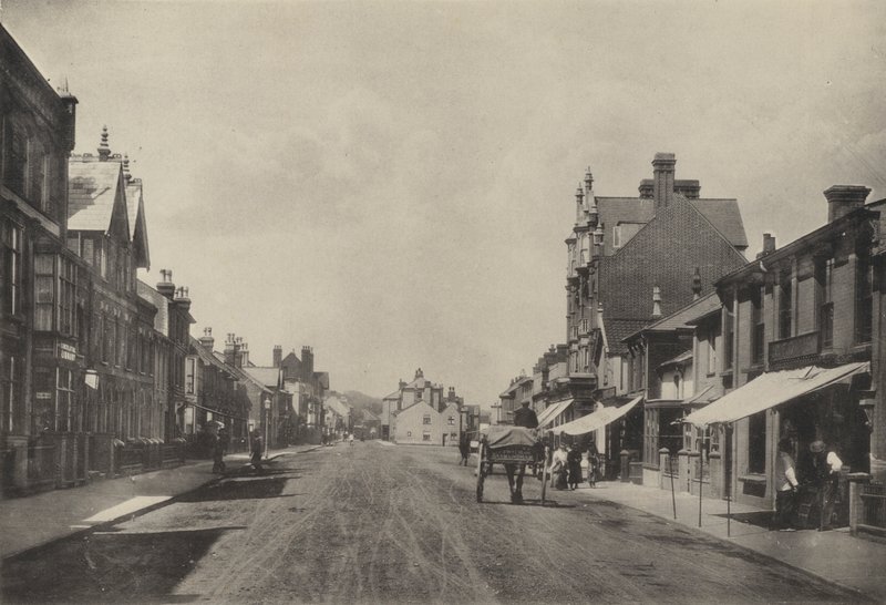 Aldeburgh, High Street (m/w kuva) tekijältä English Photographer