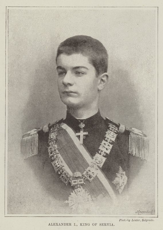 Aleksanteri I, Serbian kuningas tekijältä English Photographer