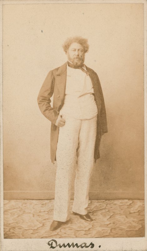 Alexandre Dumas, kirjailija tekijältä English Photographer