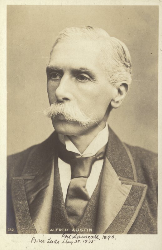 Alfred Austin (1835-1913), englantilainen runoilija tekijältä English Photographer