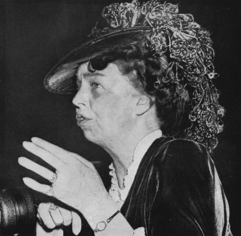 Anna Eleanor Roosevelt, muotokuva tekijältä English Photographer