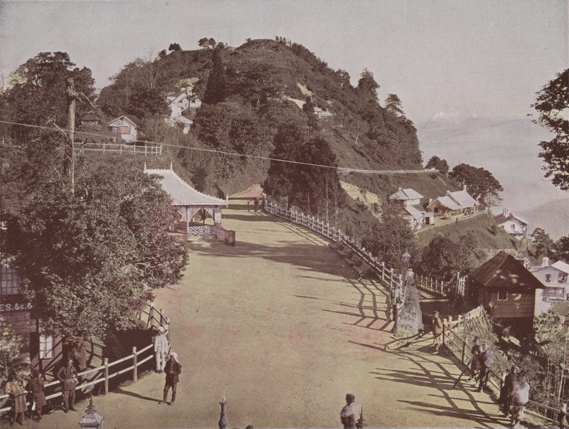 Bandstand, Darjeeling (värillinen kuva) tekijältä English Photographer