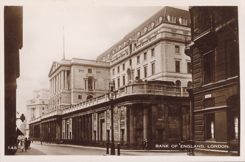 Bank of England, Lontoo (m/w kuva) tekijältä English Photographer